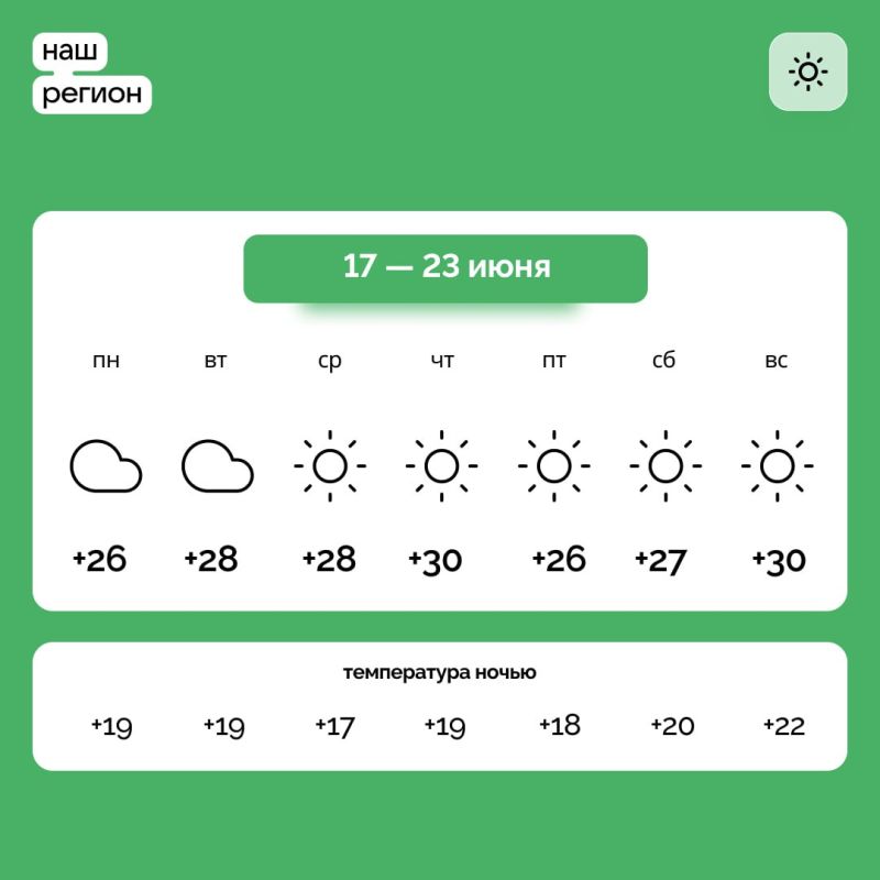 ������ � ����������� ������� �� 17 � 23 ����
