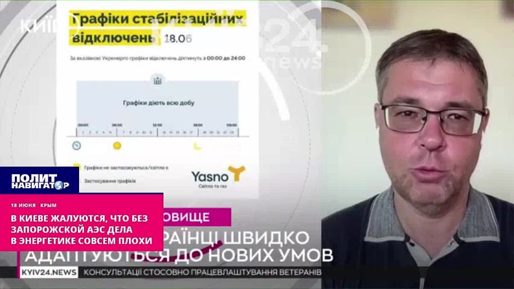 В Киеве жалуются, что без Запорожской АЭС дела в энергетике совсем плохи