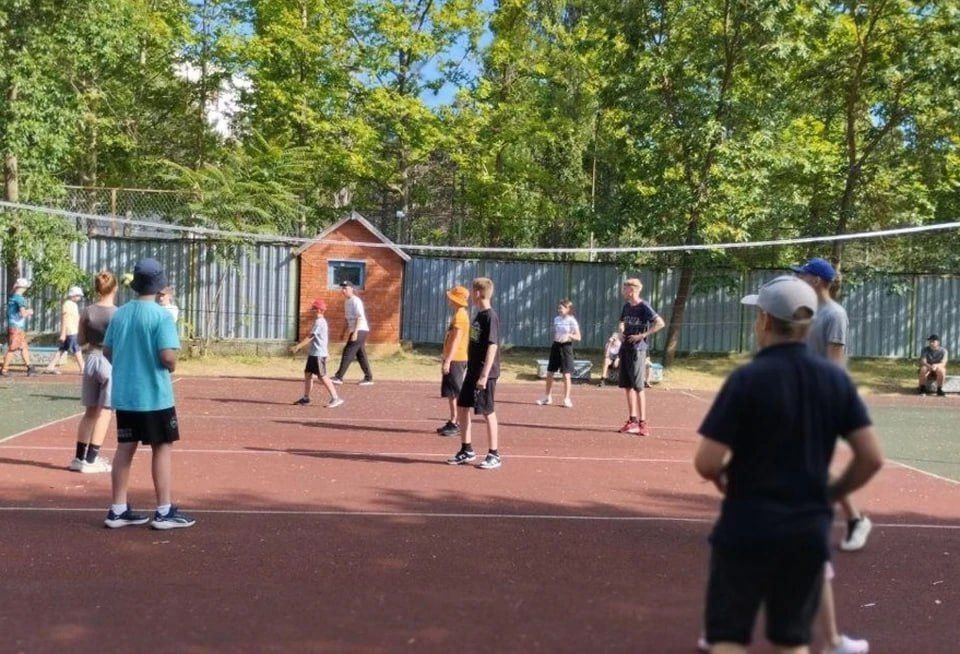 В детском лагере в Анапе началась вторая смена для ребят из Запорожской области