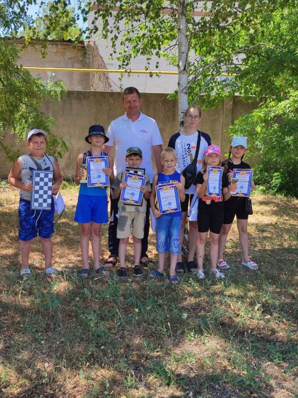 Ко Дню семьи, любви и верности прошли детские соревнования по русским шашкам