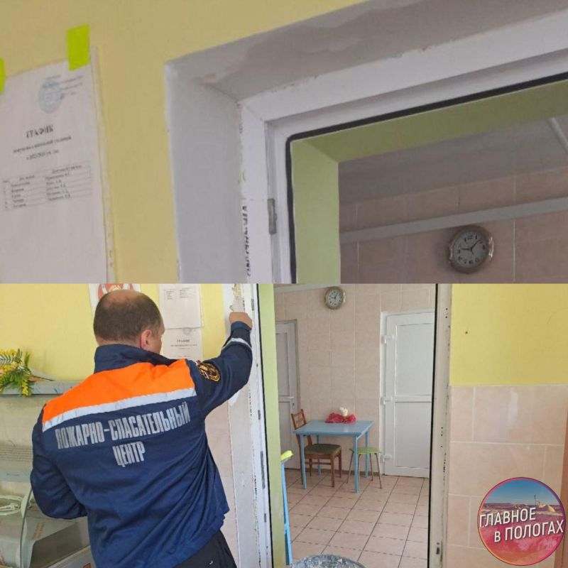 В Токмакском районе отремонтировали школьный пищеблок