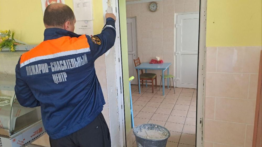 Пензенцы помогли сделать ремонт в пищеблоке сельской школы Токмакского муниципального округа