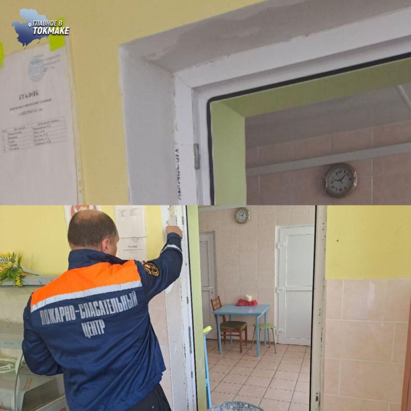 В Токмакском районе отремонтировали школьный пищеблок