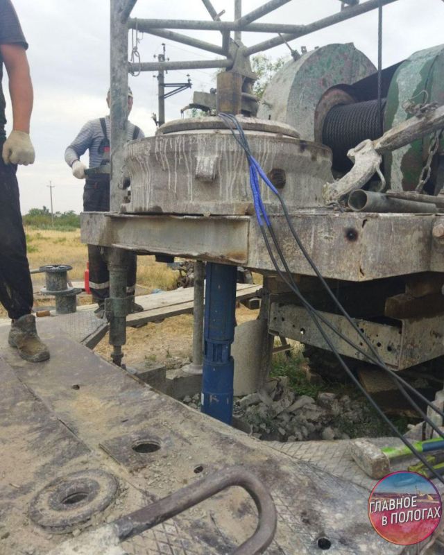 Бурильные работы завершены на токмакской скважине №20 — артезианская вода поступит в дома жителей уже в августе