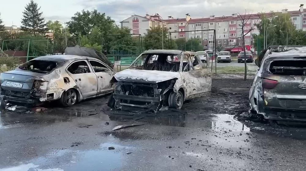 Олег Царёв: По Липецкой области писал. Там был введен режим ЧС, из-за налёта БПЛА на военном аэродроме начался пожар и...