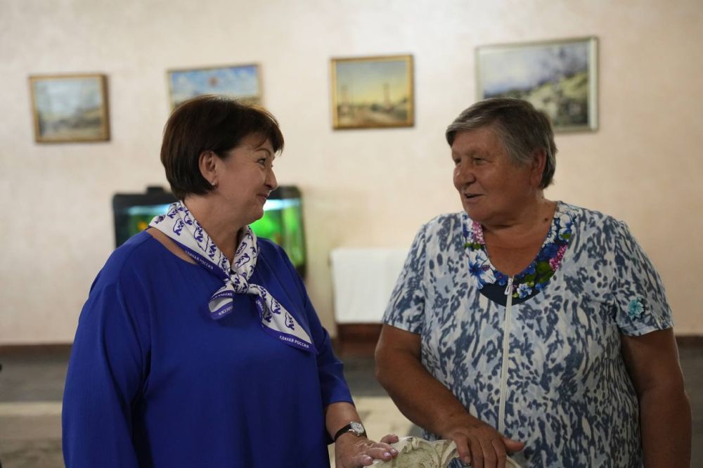 Галина Данильченко: В пункте временного размещения жителей прифронтовых районов Курской области пообщалась с людьми, с волонтерами, жителями Курска, которые приходят сюда помогать каждый день, – атмосфера поддержки и взаимовыручки