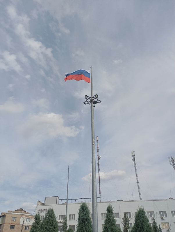 В Токмакском муниципальном округе мероприятия ко Дню государственного флага России проходят при содействии пензенцев