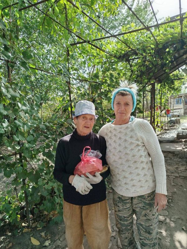 В Светлодолинском поздравили пожилых людей с праздником