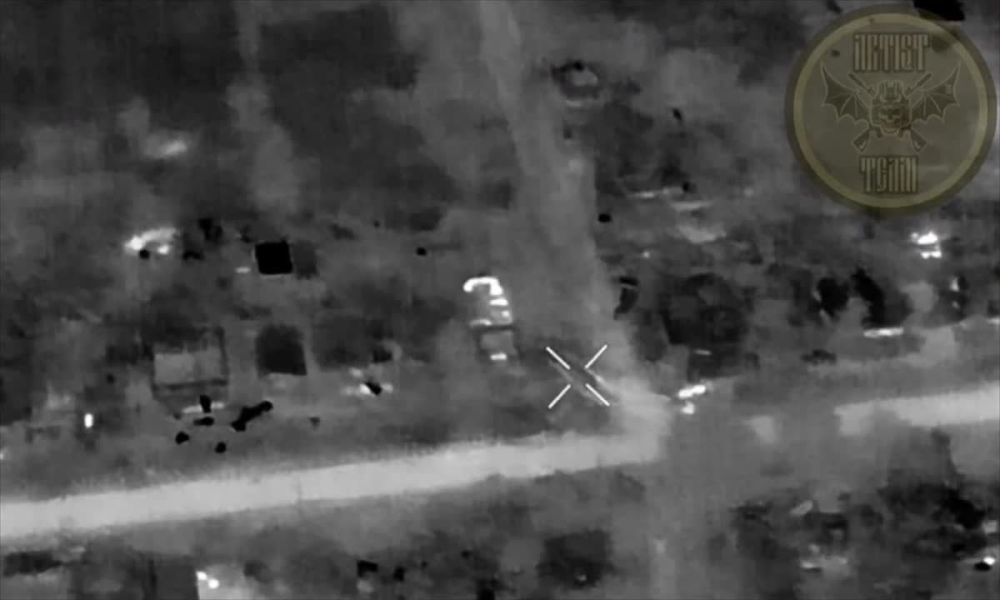 Уничтоженная FPV-дроном БРМ-1К ВСУ в селе Ольговка Курской области