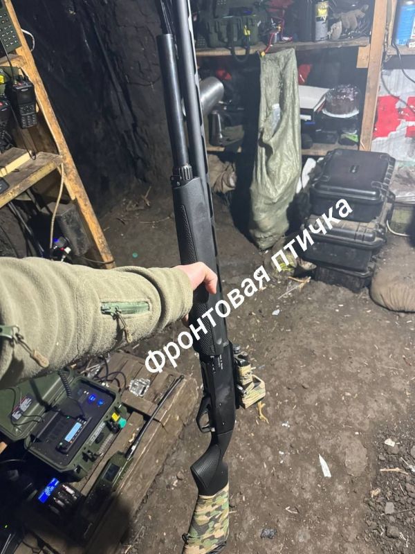 'РЭБ' ружьё на фронте чуть преобразилось