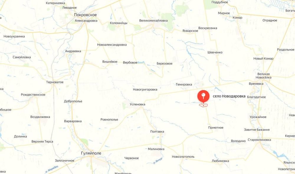 Андрей Руденко: Российские войска освободили населенный пункт Романовка в ДНР, а также населенный пункт Новодаровка в Запорожской области