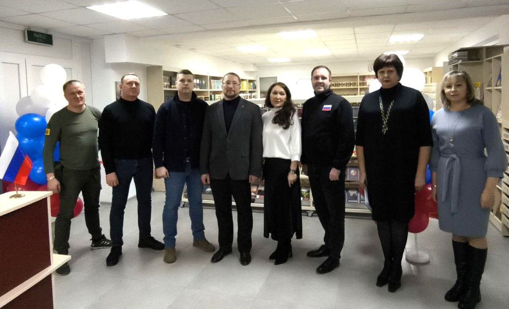 Администрация Токмакского муниципального округа поблагодарила пензенцев за поддержку модельной библиотеки