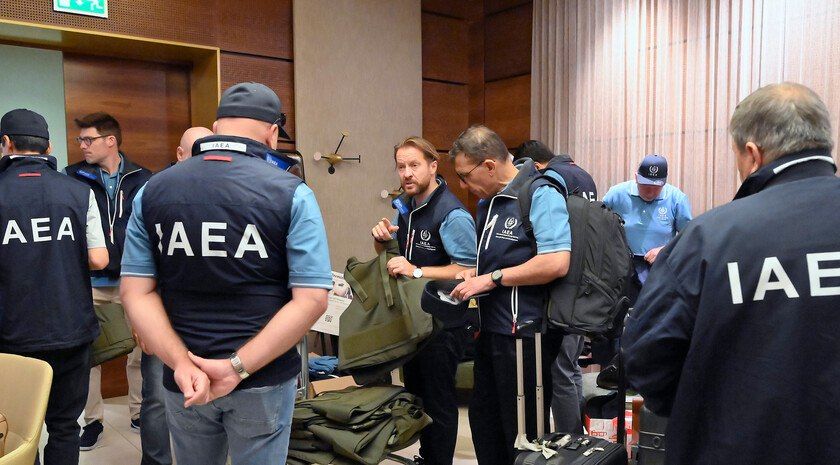На Запорожской АЭС прошла ротация наблюдателей МАГАТЭ