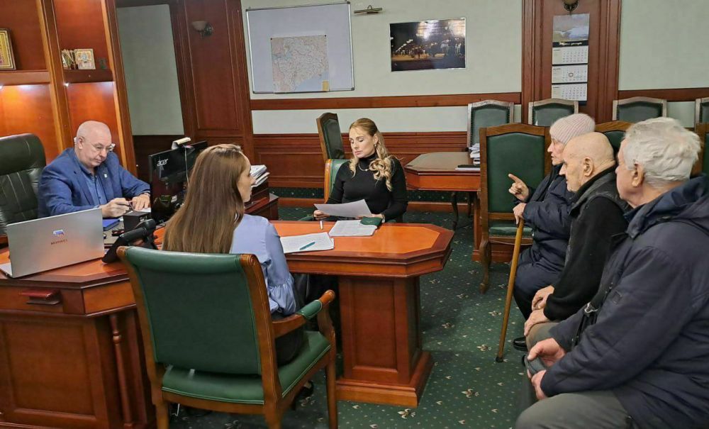 Анна Хорошун: Глава Бердянска Александр Сауленко провел очередной прием граждан
