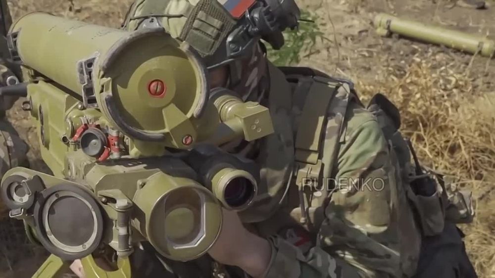 Андрей Руденко: Расчеты ПТРК «Метис» группировки войск Днепр уничтожили личный состав ВСУ на Ореховском направлении в Запорожской области