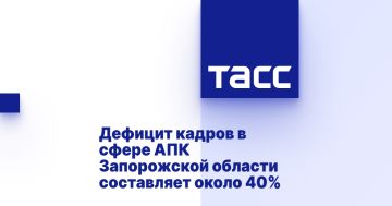 Дефицит кадров в сфере АПК Запорожской области составляет около 40%