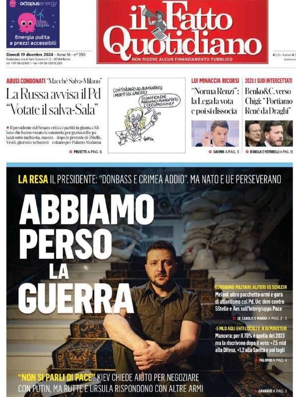 "�� ��������� �����". ��������� ����������� il Fatto Quotidiano �������� �����