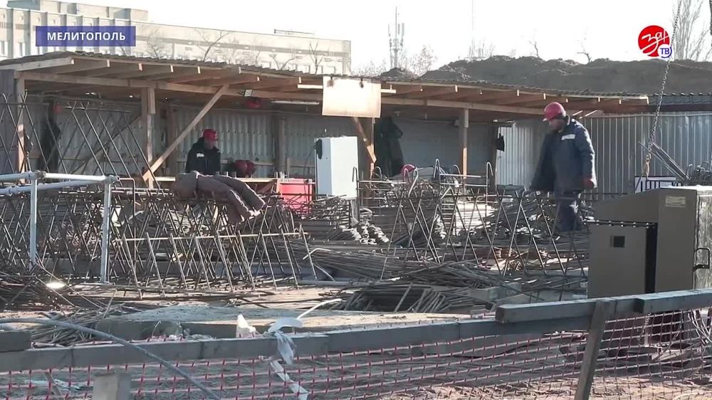 В Мелитополе подвели промежуточные итоги строительства областной детской больницы