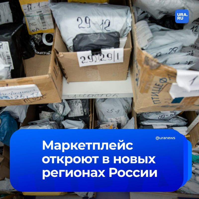 Осваиваемся. В новых регионах России запустят маркетплейс. Крупные участники рынка так и не зашли на эти территории
