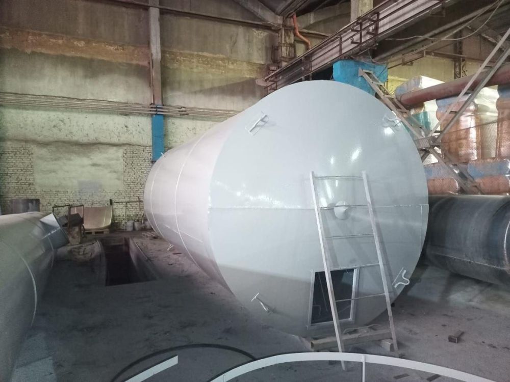 Пензенцы готовят новые башни Рожновского к доставке в Токмакский муниципальный округ