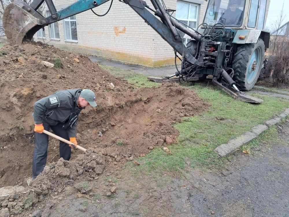 Более 50 метров теплосетей будет заменено в школе №12 Токмака