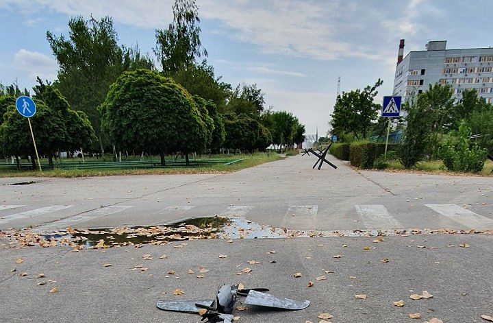 Энергодар четыре раза был атакован дронами-камикадзе 9 февраля