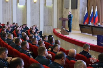 В МЧС России состоялся сбор с руководителями территориальных органов