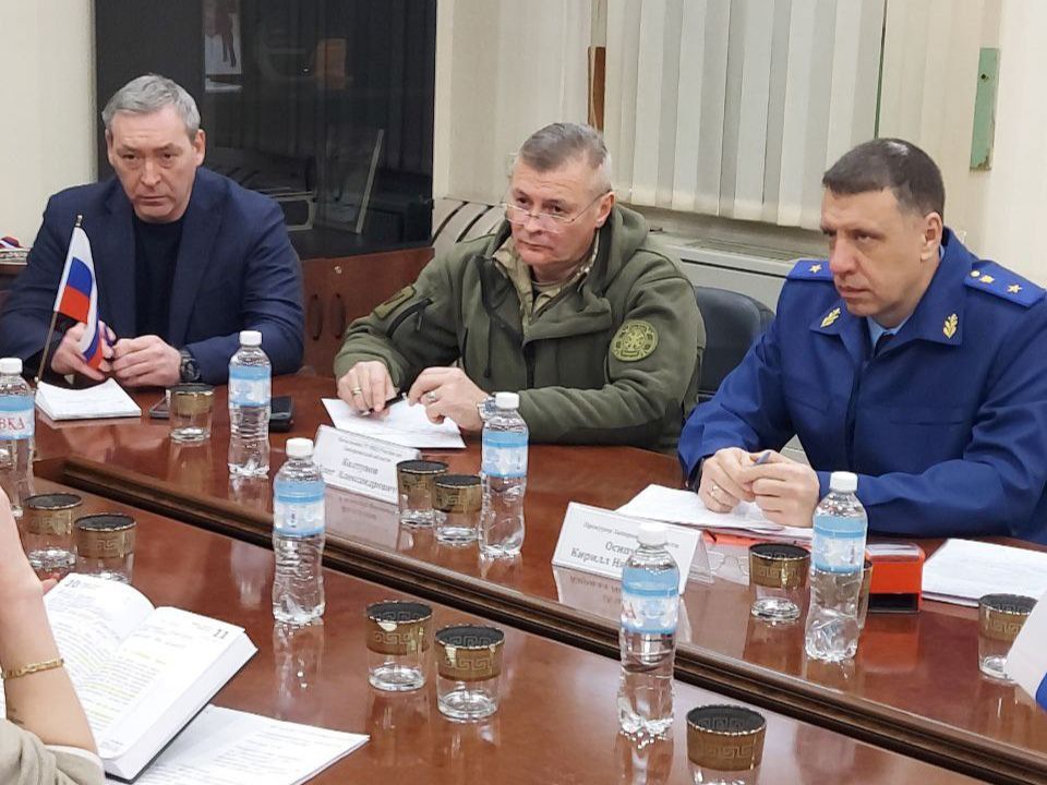 Вчера в Энергодаре прошел выездной прием прокурора Запорожской области Кирилла Осипчука