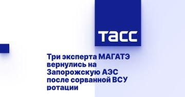 Три эксперта МАГАТЭ вернулись на Запорожскую АЭС после сорванной ВСУ ротации