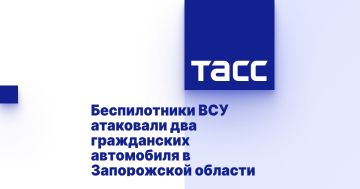 Беспилотники ВСУ атаковали два гражданских автомобиля в Запорожской области