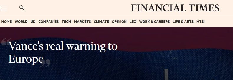 ������� �������, ��� ������ ����, � ���� �� ������� ���������� �� ��� ������� Financial Times