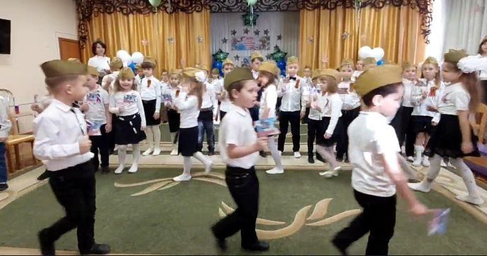 Торжество, посвященное празднованию 23 февраля, прошло в детском саду №10 г. Энергодар