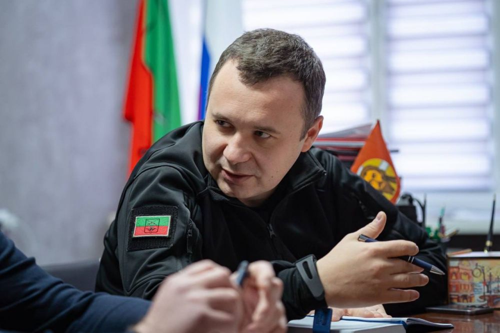 Антон Тицкий: Встретился с главой Энергодарского городского округа Максимом Пуховым