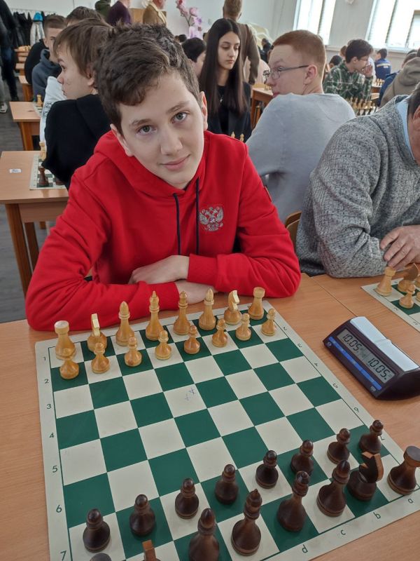 Мелитопольский шахматист Кирилл Милько принимает участие в Первенстве ЮФО 2025 года!