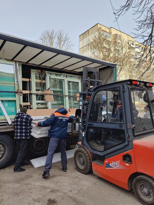 300 квадратных метров оконных блоков заменят пензенцы в здании детсада «Кузнечик» в Токмаке