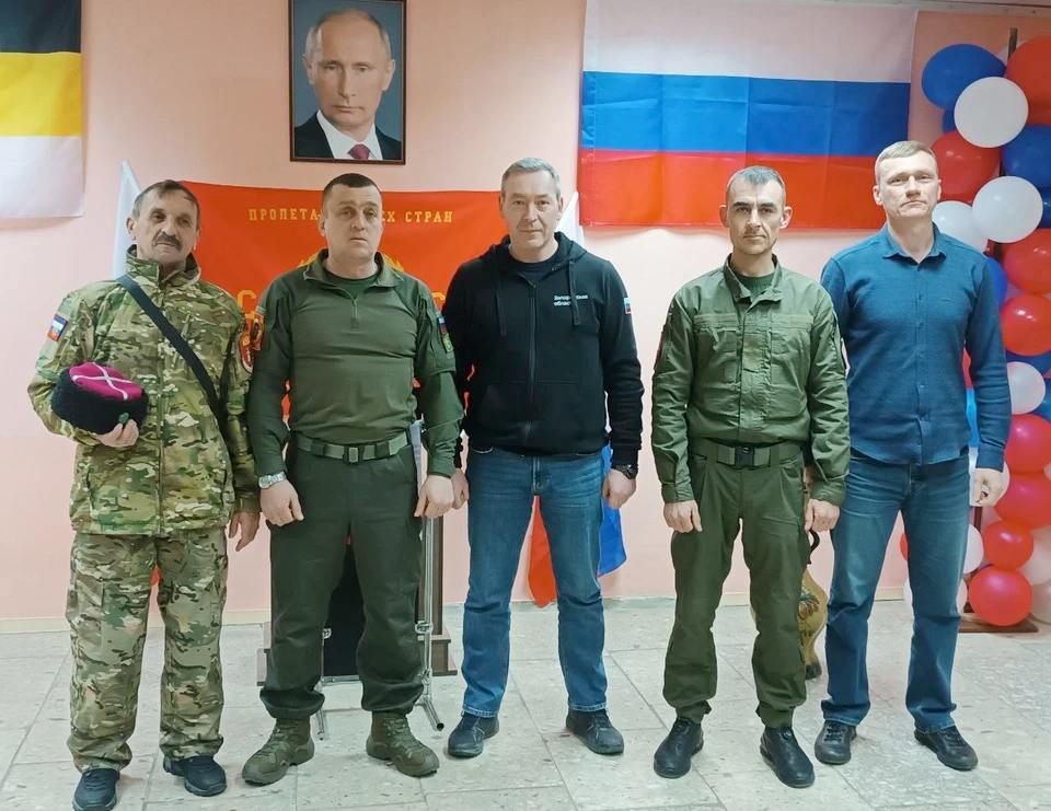 Глава Энергодара встретился с представителями казачьего общества