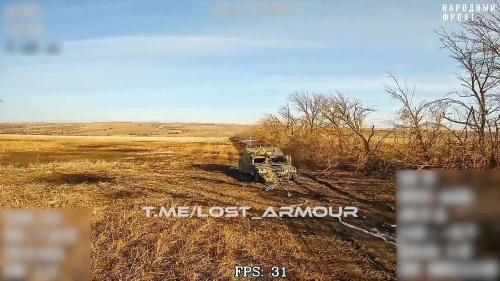 ��������� �������������� FPV-������ "���" �������� ������ Humvee ��� �� ��������� �����������
