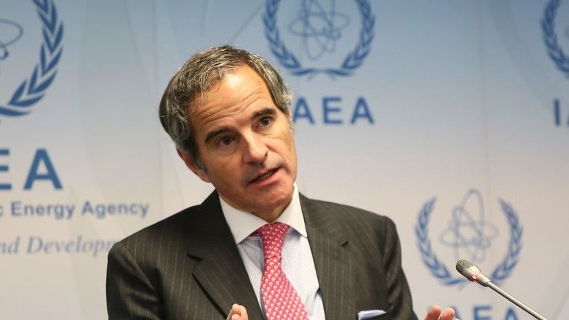 Гросси: делегаты МАГАТЭ на Запорожской АЭС продолжают слышать звуки обстрелов