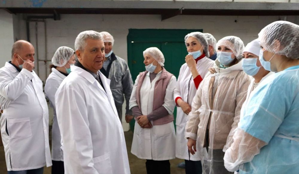 Рабочий визит на Мелитопольский молокозавод: власть и СОЦПРОФ в диалоге с коллективом