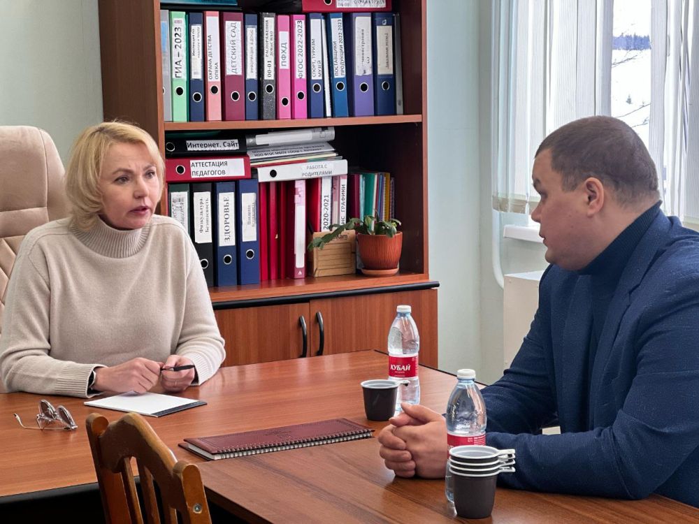 Ирина Гехт: Провели рабочую встречу с главой Коткинского сельсовета Александром Ивановичем Баевым