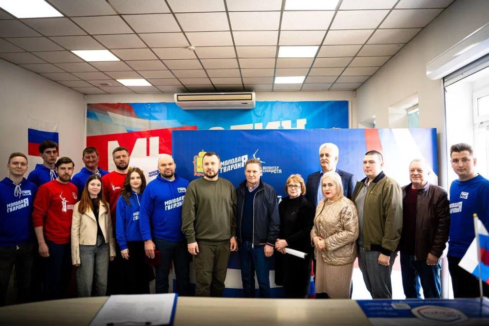 В Токмакском муниципалитете открыт гуманитарный центр «Молодой Гвардии Единой России»