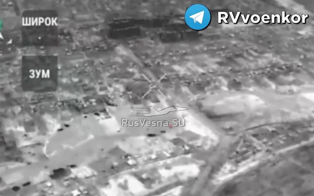 Дроноводы 1455 полка накрыли позицию украинских операторов в Орехове Запорожской области