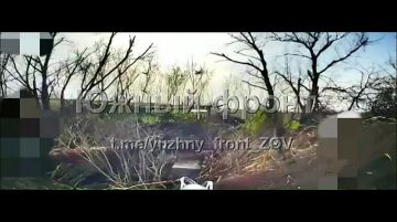 Эксклюзивные кадры от разведчиков "Южной" группировки с Кураховского направления