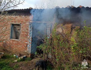 Двое мужчин погибли при пожаре в доме в Вознесенке