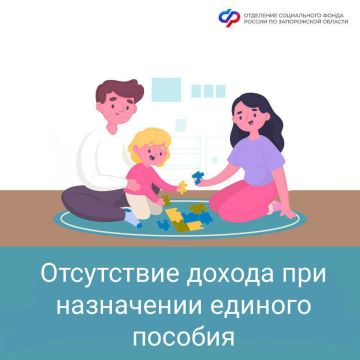 Чем обосновать отсутствие дохода для назначения единого пособия в Запорожской области