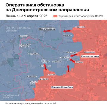 Российские войска подошли к селу Богатырь на границе Донбасса с Днепропетровской областью