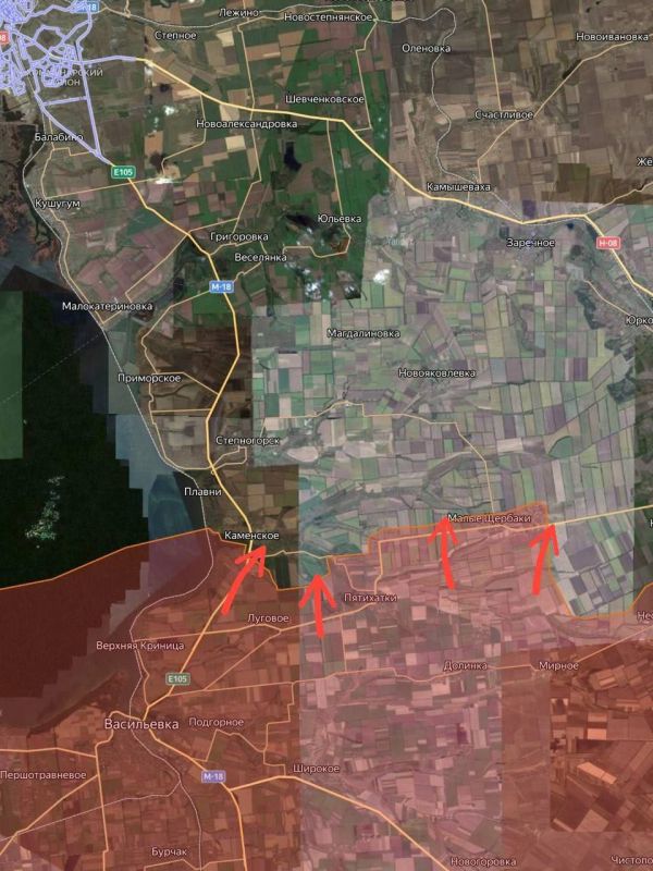 Запорожское направление.. Вооруженные силы России продолжают развивать успех на Ореховском участке фронта, из-за чего у ВСУ появились сложности на позициях и в обеспечении личного состава на них