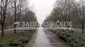 Энергодар в плену снежного вальса зимы