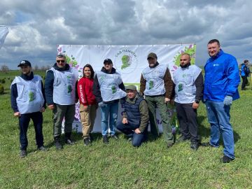 В Запорожской области появился живой памятник Победе