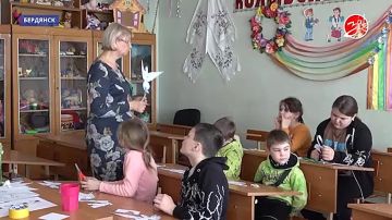 В детский санаторий «Бердянский» на оздоровление приехала новая смена детей